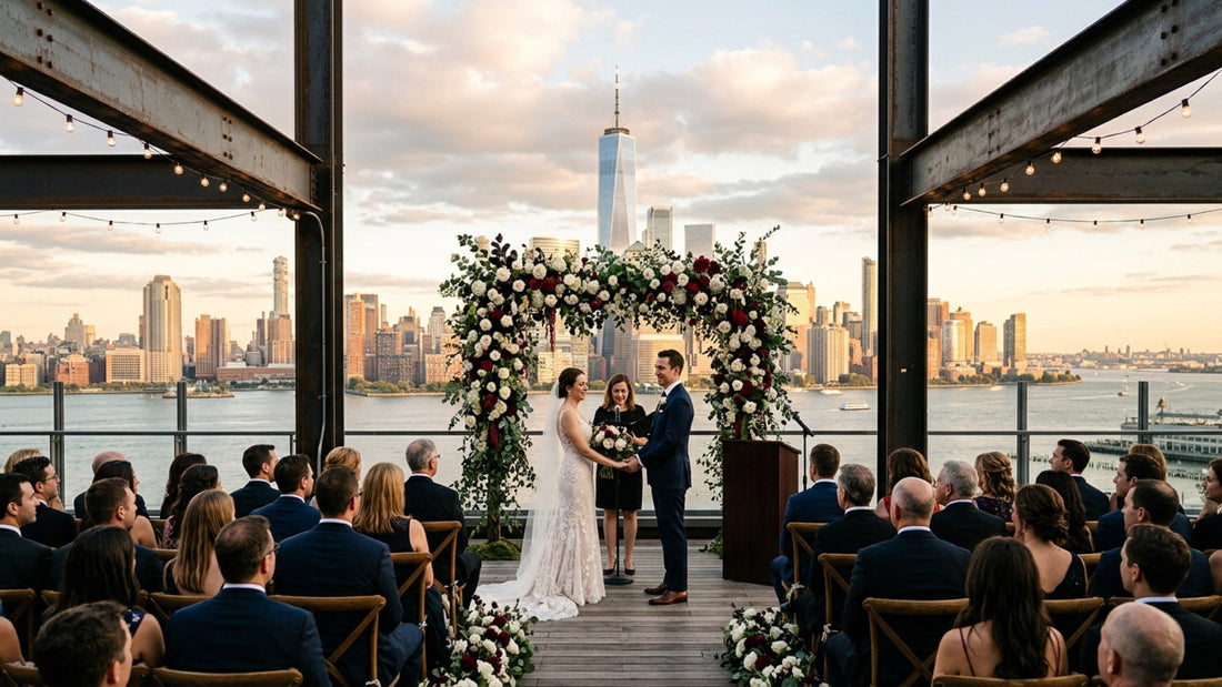 Wedding Flowers at Tribeca Rooftop: An NYC Florist's Venue Guide