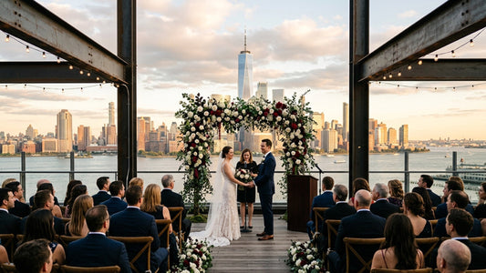 Wedding Flowers at Tribeca Rooftop: An NYC Florist's Venue Guide