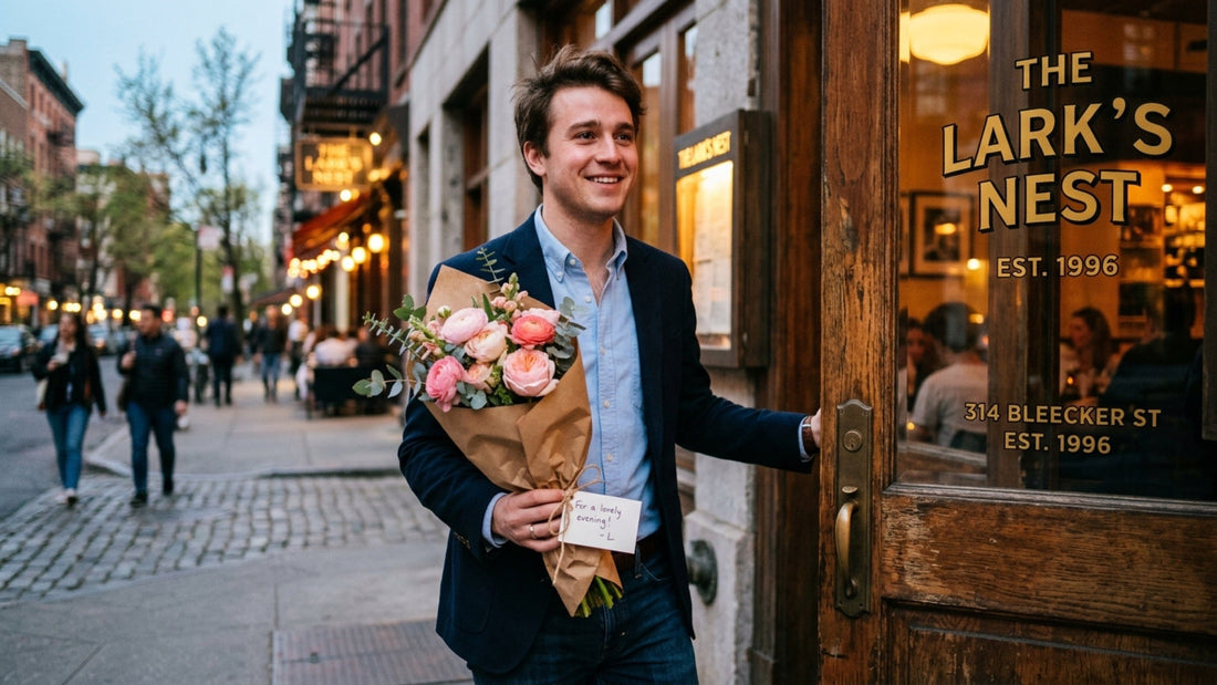 First date flower bouquet in NYC — TJ Flowers NYC