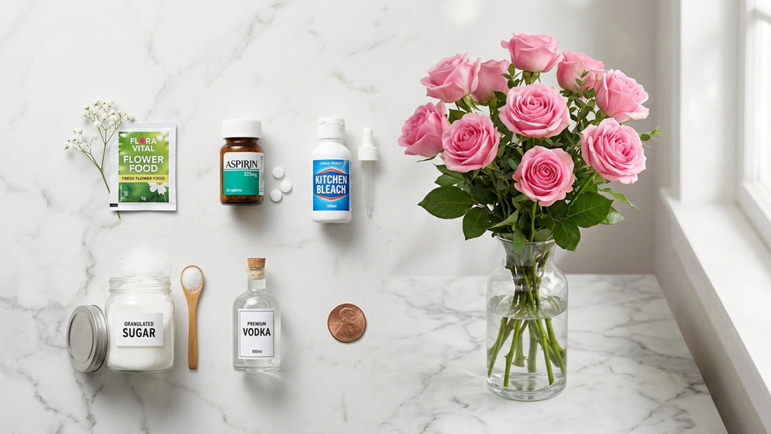 Flower care additives comparison — TJ Flowers NYC