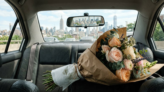 Flowers packed for travel from NYC — TJ Flowers NYC