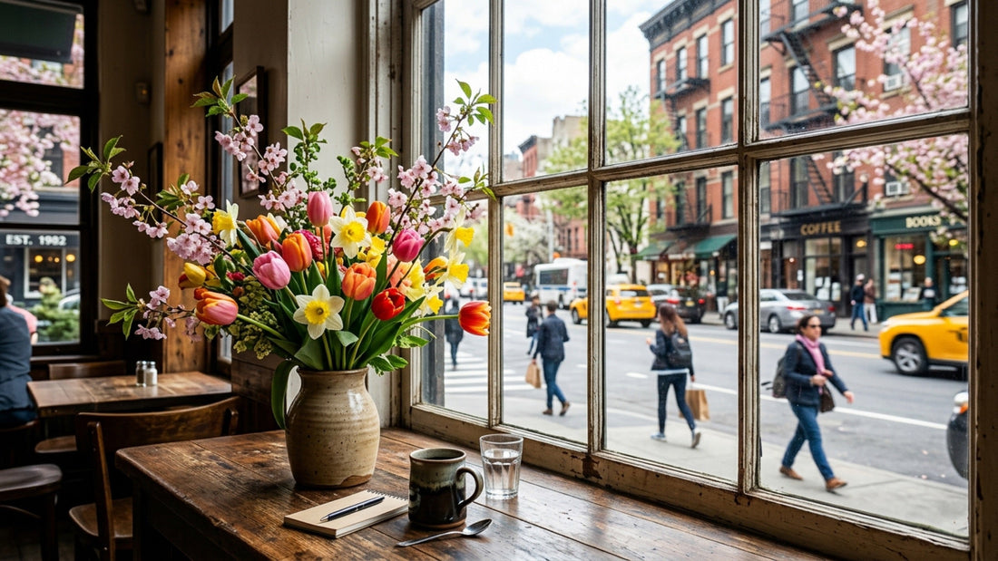 Spring flowers in NYC
